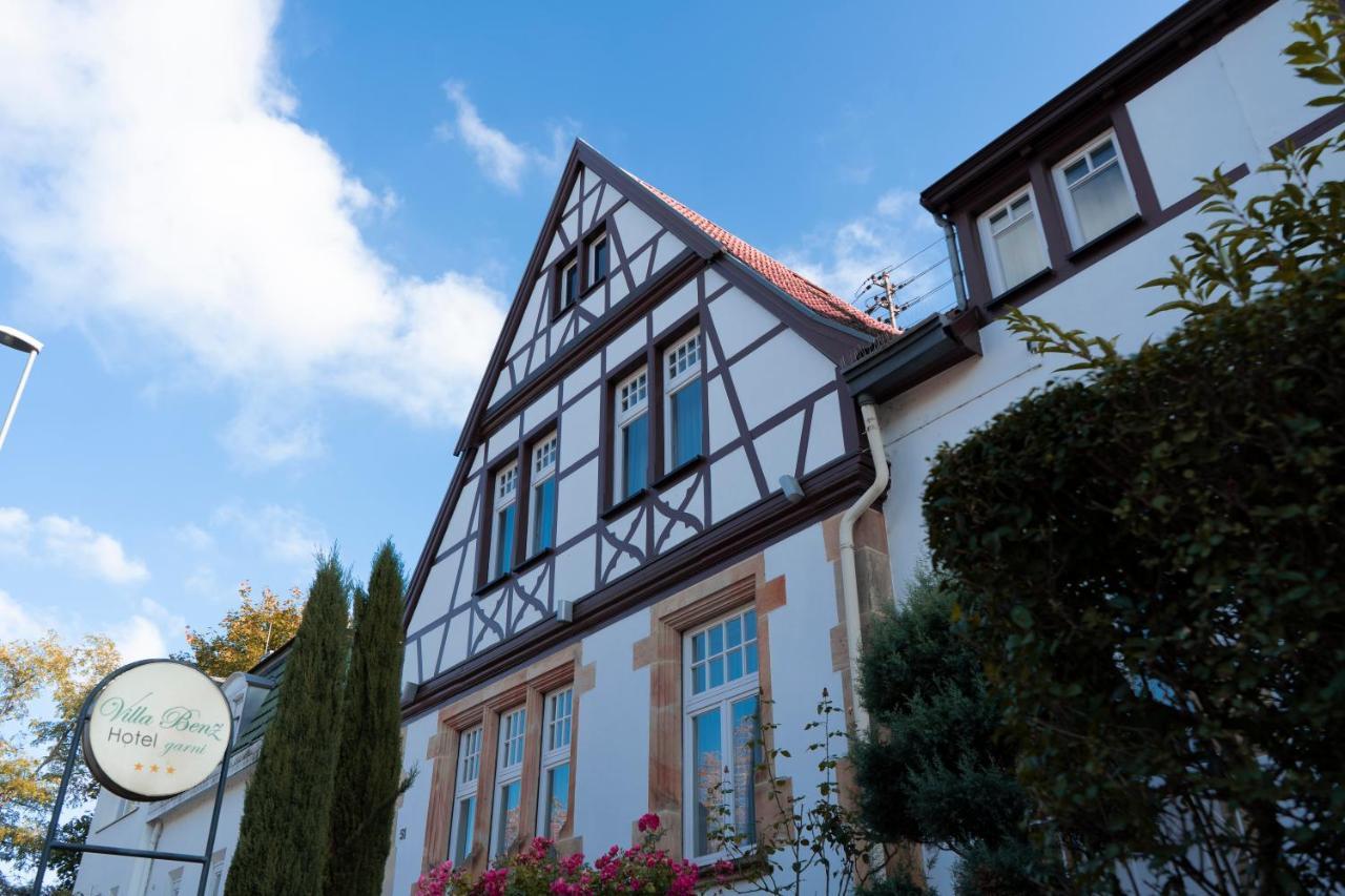 Villa Benz Hotel garni Schwetzingen Exterior foto